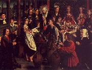 Gerard David The Marriage Feast at Cana china oil painting reproduction